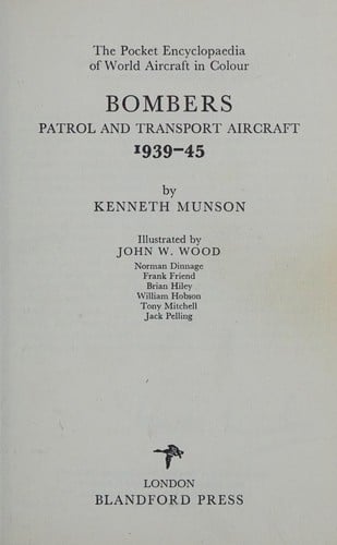Bombers, patrol and transport aircraft 1939-45