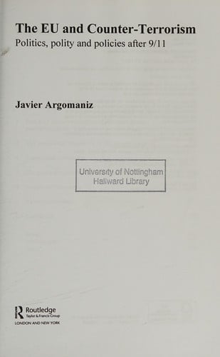 The EU and counter-terrorism