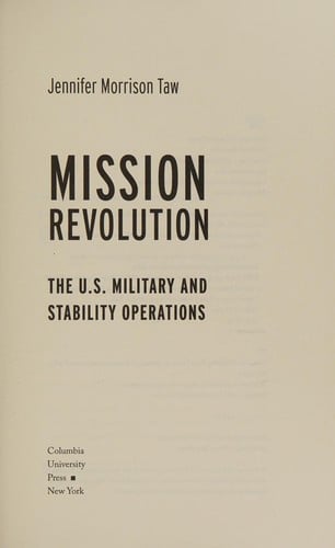 Mission revolution