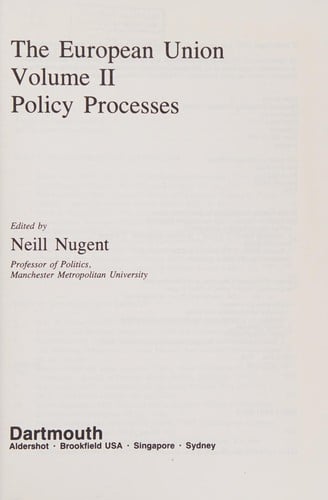 The European Union: Perspectives and Theoretical Interpretations