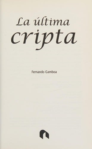 La última cripta