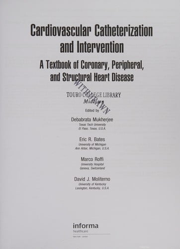 Cardiovascular catheterization and intervention