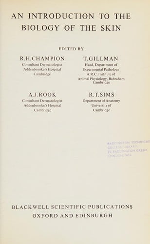 An introduction to the biology of the skin