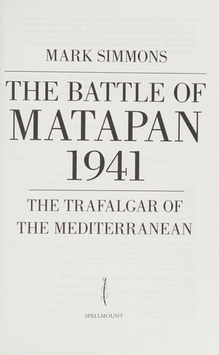 The Battle of Matapan 1941