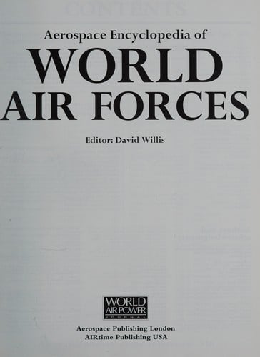 Aerospace encyclopedia of world air forces
