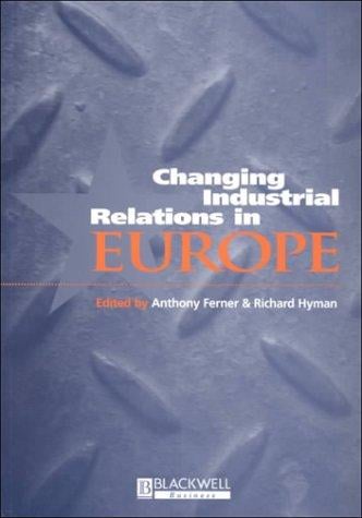 Changing industrial relations in Europe