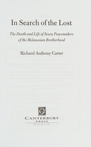 In search of the lost