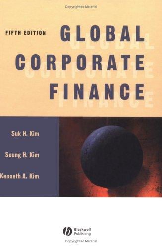 Global Corporate Finance