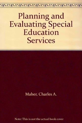 Planning andevaluating special education services