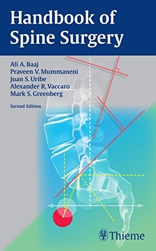 Handbook of spine surgery