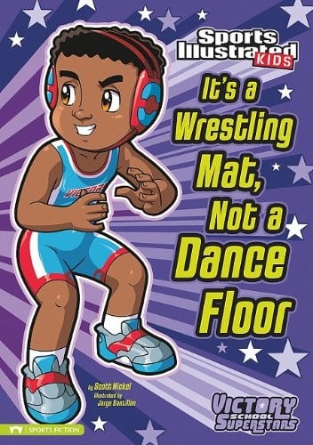 It's a wrestling mat, not a dance floor