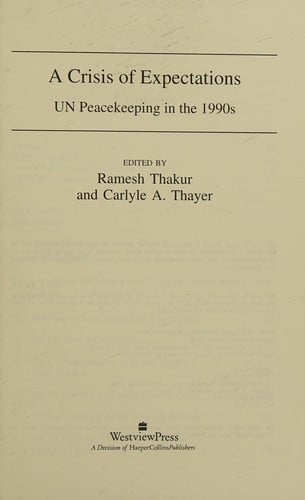 A crisis of expectations