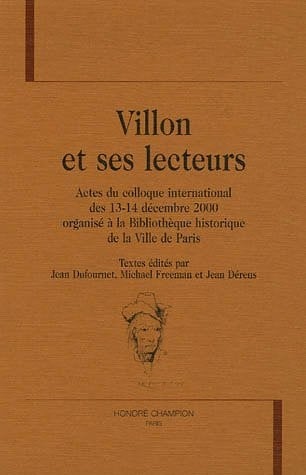 Villon et ses lecteurs