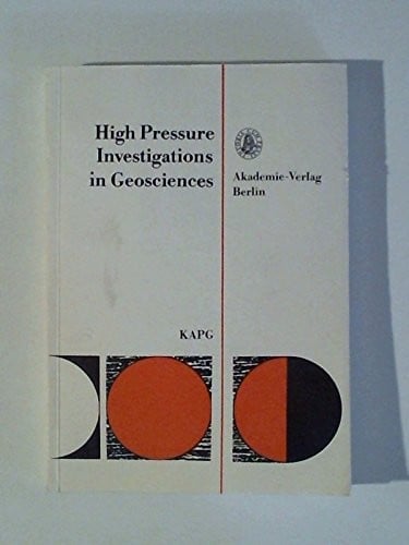 High pressure investigations in geosciences