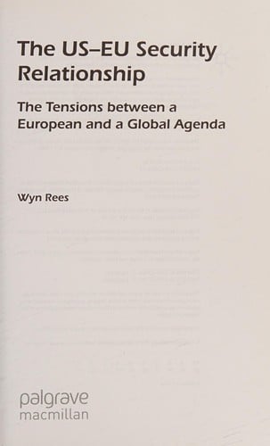 The US-EU security relationship