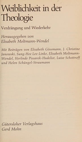 Weiblichkeit in der Theologie