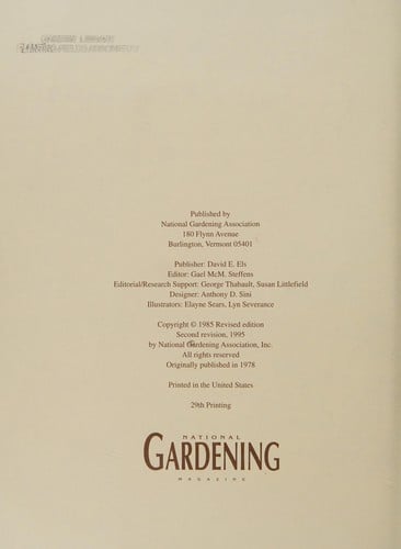 The National gardening book of tomatoes