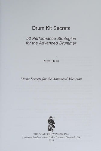 Drum kit secrets