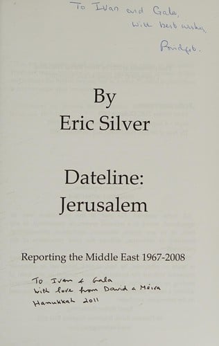 Dateline : Jerusalem