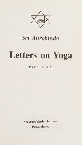 Letters on yoga (vol. 2)