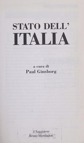 Stato dell'Italia