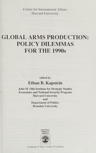 Global arms production
