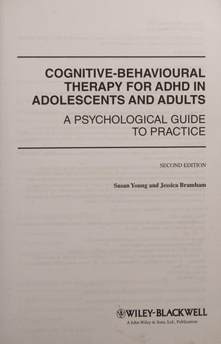 Cognitive-behavioural therapy for ADHD in adolescents and adults