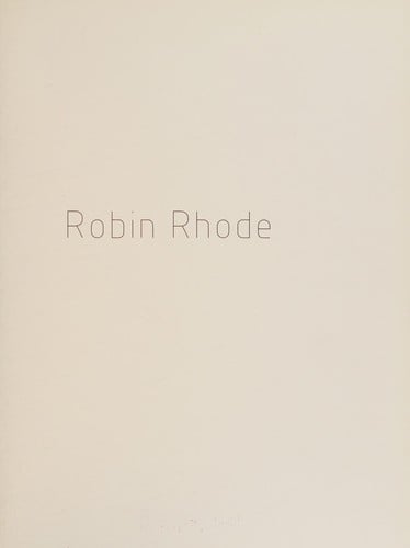Robin Rhode