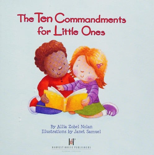 The ten commandments for little ones
