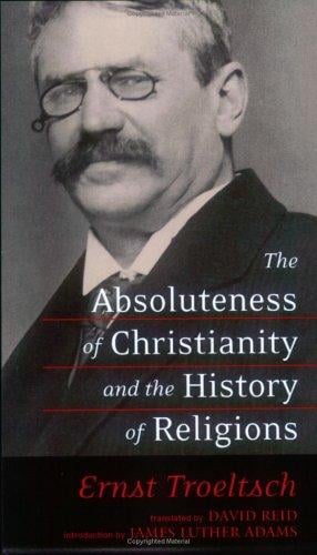 Absolutheit des Christentums und die Religionsgeschichte