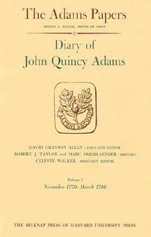 Diary of John Quincy Adams