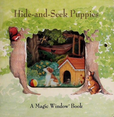 Hide-and-seek puppies