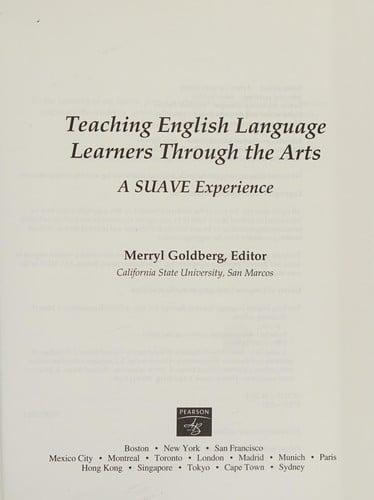 Teaching English language learners through the arts