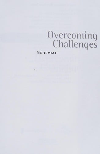 Overcoming challenges