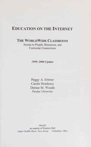Education on the Internet: The Worldwide Classroom
