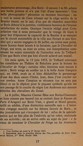 Le chevalier de neige