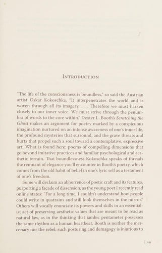 Scratching the ghost