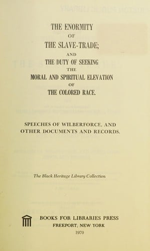 The Enormity of the slave-trade