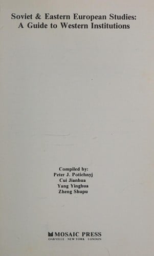 Soviet & Eastern European studies