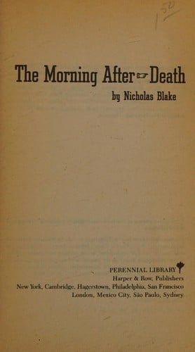 The morning after death