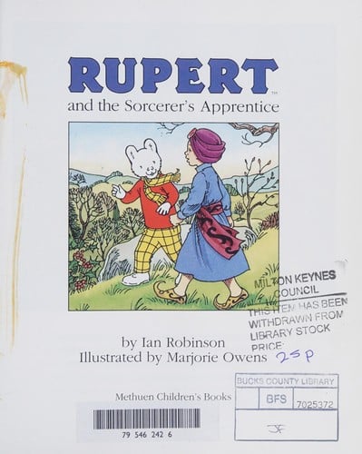 Rupert and the sorcerer's apprentice