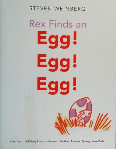 Rex finds an egg! egg! egg!