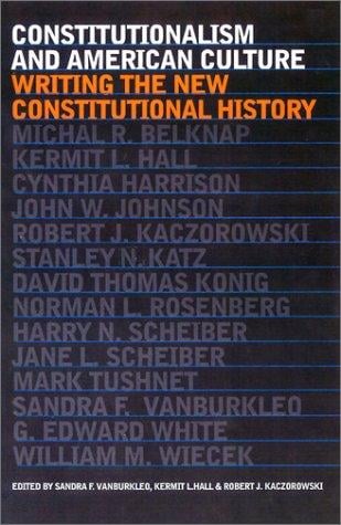 Constitutionalism and American culture