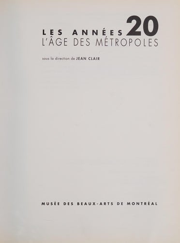Les Années 20