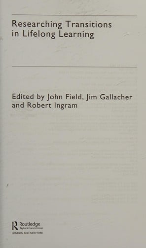 Researching transitions in lifelong learning