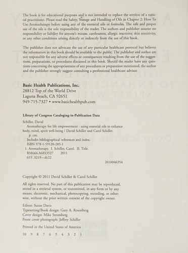 Aromatherapy for life empowerment