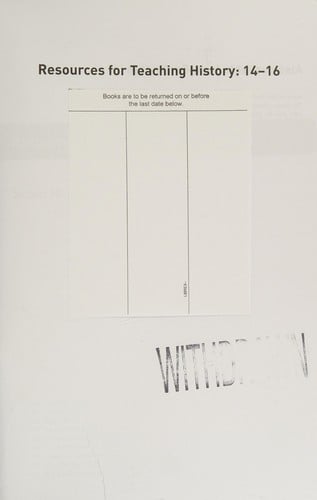 Resources for teaching history