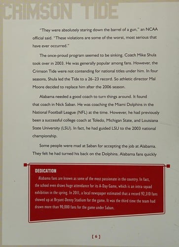 Alabama Crimson Tide