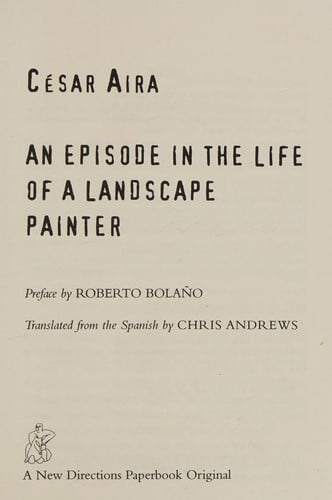 An episode in the life of a landscape painter