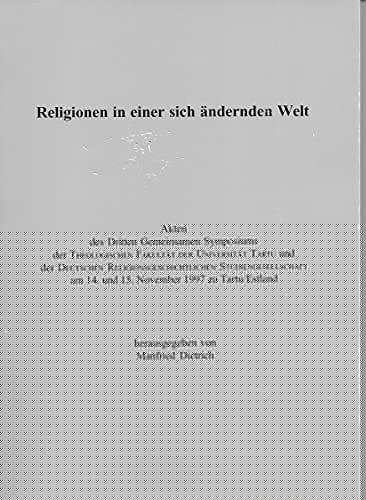 Religionen in einer sich ändernden Welt